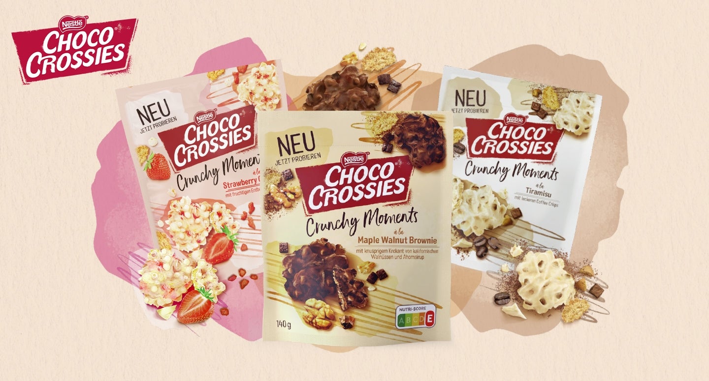 Choco Crossies Crunchy moments