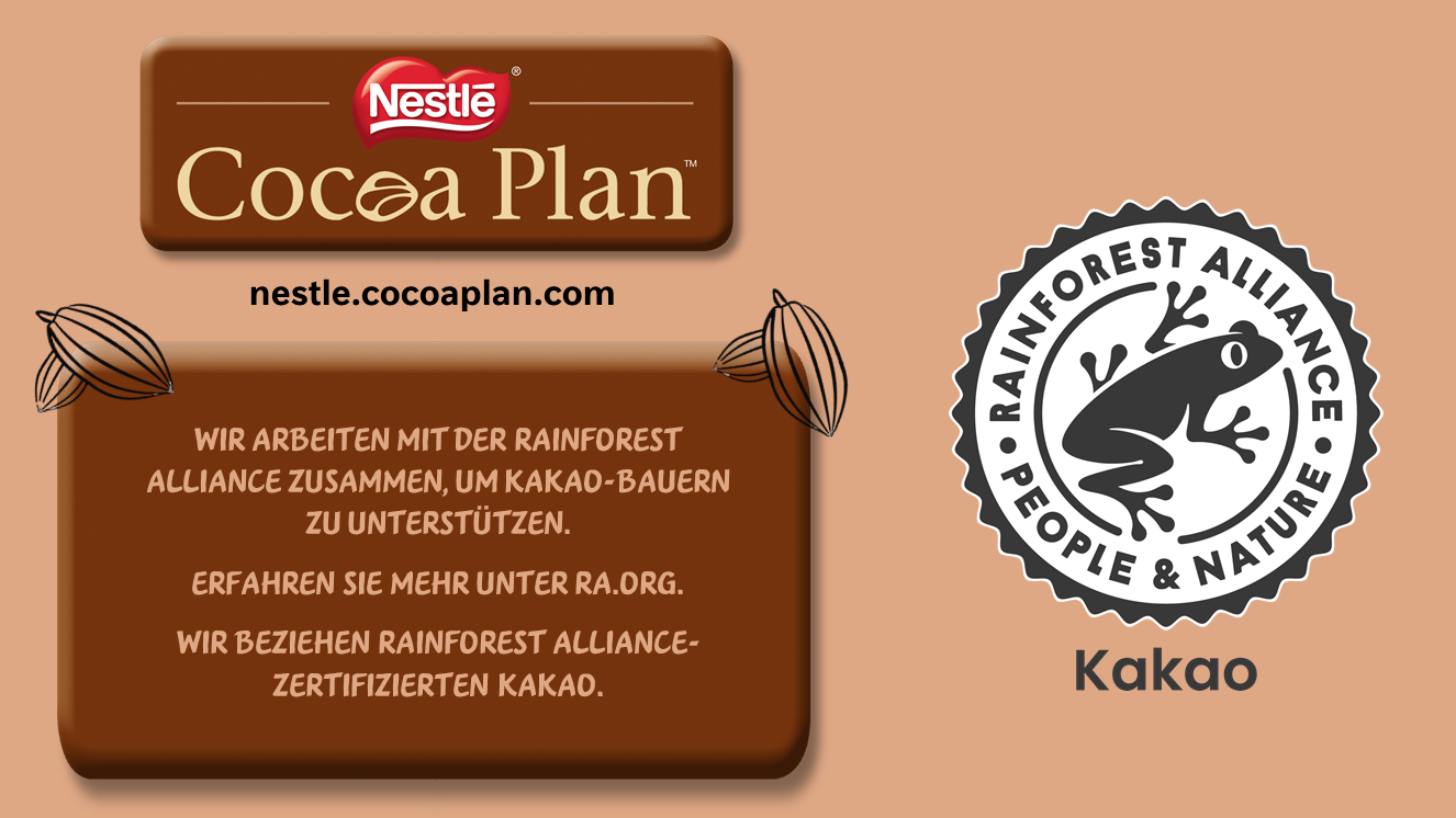 Nestlé Cocoa Plan Zertifikat Rainforest Alliance
