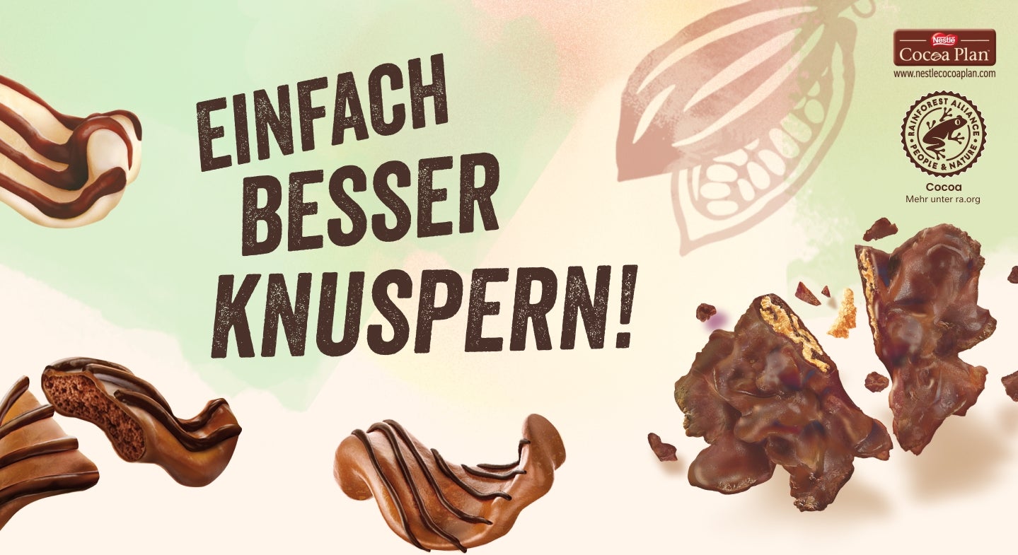 Choco Crossies und Choclait Chips - einfach besser knuspern
