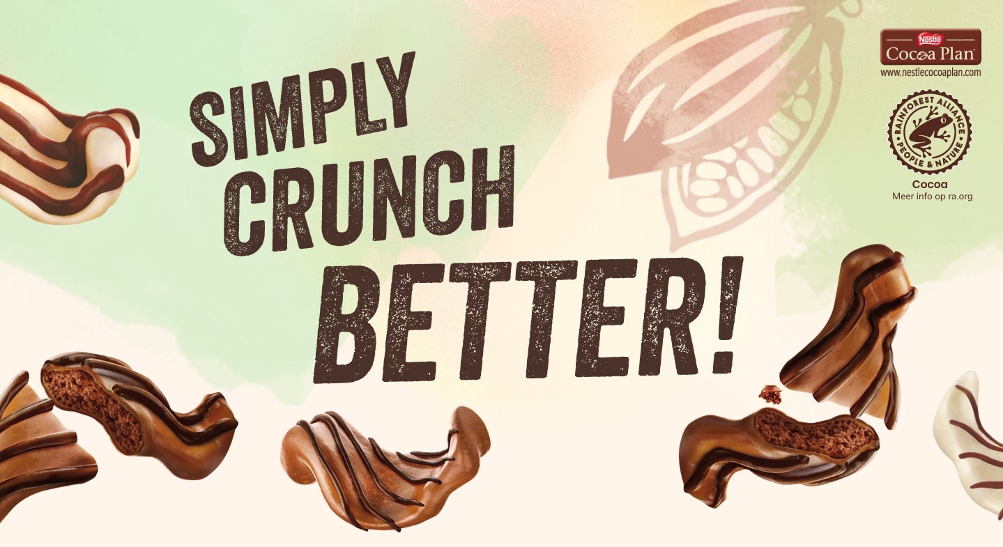 Choclait Chips Simply crunch better