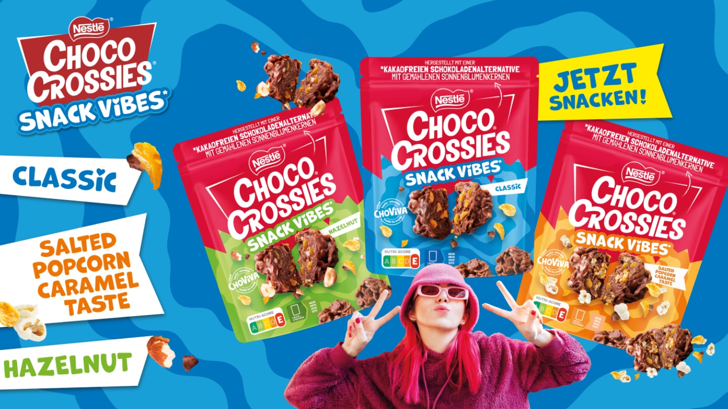 Choco Crossies Snack Vibes